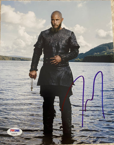 Vikings - Travis Fimmel - Signed Photo With PSA Certification