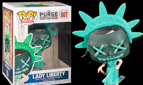 The Purge- Lady Liberty Pop Vinyl #807
