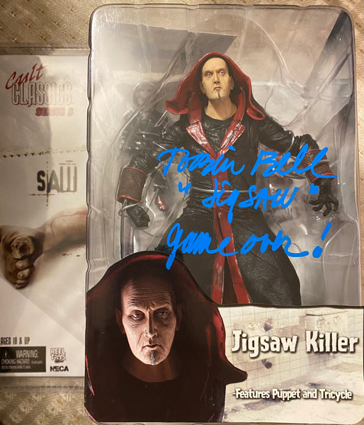 Cult Classics Series 5 Saw Jigsaw Killer Action Figure Signed