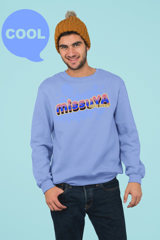 missuYa Front Logo Sweatshirt