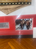 The Warriors Movie Vest signed by 8 cast + Designer, PSA Authenticated & Framed