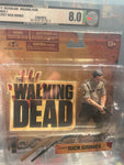 The Walking Dead TV Series 1 Action Rick Grimes Figure AFA Graded 8.0